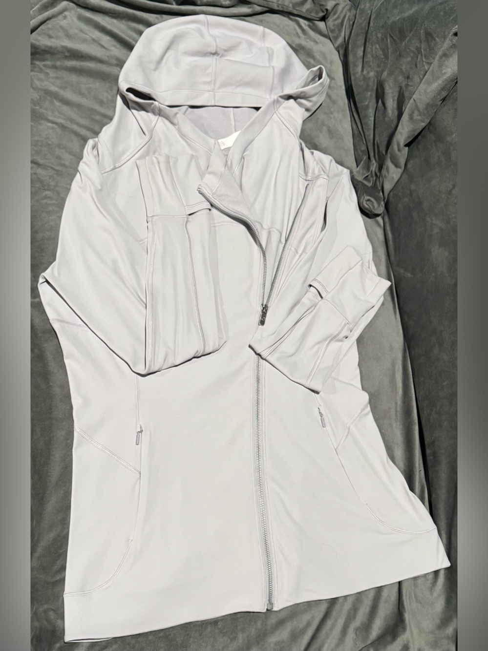 Lululemon Every Journey Hoodie II Nulu - Iced Iris (Light Purple/Grey) - Size 12